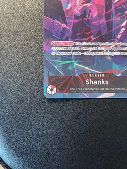 OP09-001 Shanks (2nd Anniversary Leader Alt) ONE PIECE Card TCG NM English - Image 5