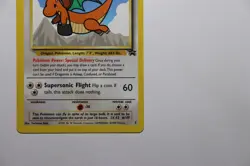 Dragonite #5 Black Star Promo WB The First Movie Rare WOTC Pokemon Card LP - Image 5