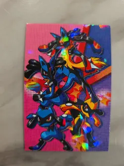 Pokemon Lucario Riolu Cracked Ice Holo Team Rocket Card Database Set Peru - Image 1