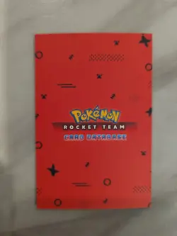 Pokemon Lucario Riolu Cracked Ice Holo Team Rocket Card Database Set Peru - Image 4