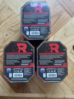 Pokemon TCG Team Rocket Tins Full Set of 3 - New & Sealed - Image 2