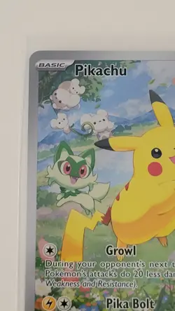 Pokemon TCG Pikachu 088 Scarlet & Violet Promo Holo Card English 2024 - Image 4