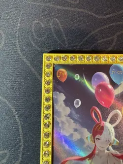 Goddess Uta Balloon Premium Metal Diamond Card Waifu Doujin One Piece Character - Image 3