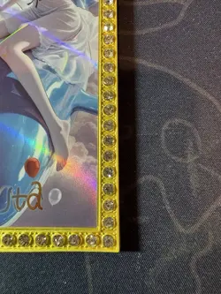 Goddess Uta Balloon Premium Metal Diamond Card Waifu Doujin One Piece Character - Image 5