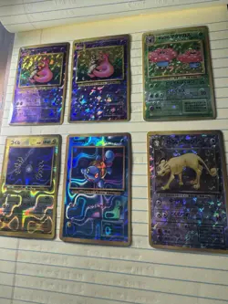 Pokemon TCG Pocket Monsters Japanese Holo 12-Card Lot Team Rocket Slowbro - Image 2