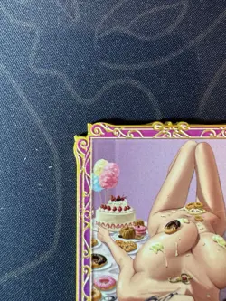 Goddess Donuts Dessert Robin Premium Metal Card Waifu Doujin One Piece Character - Image 2