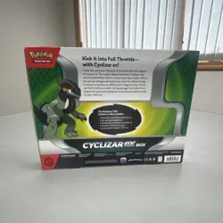 Pokemon TCG Cyclizar ex Box Promo English Booster 7 Cards Rotom 1 Box - Image 2