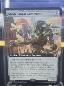 Stridehangar Automaton (Extended Art) Commander: Aetherdrift Regular - Image 1