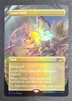 MTG Lotus Field (2023/84) Secret Lair 30th Anniversary Countdown Kit NM FOIL - Image 1