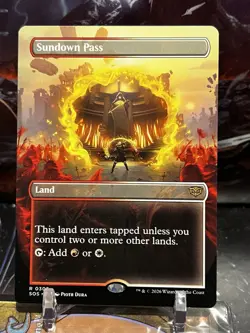 MTG | Sundown Pass (0305 - Borderless) NF [SOS] - Image 1