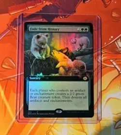 Fade from History (FOIL) x1 - MTG The Brothers' War BRO #345 - Image 1