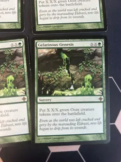 4x Gelatinous Genesis (183) Rise of the Eldrazi LP MTG Magic Gathering x4 - Image 3