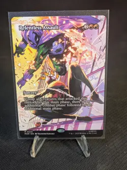 Relentless Assault (Borderless) Marvel Universe Eternal-Legal Regular - Image 1