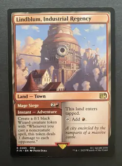 Lindblum, Industrial Regency #0285 - Final Fantasy MTG Regular - Image 1
