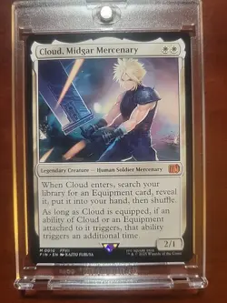 MTG Cloud, Midgar Mercenary -Mythic 0010 - Final Fantasy - Image 1
