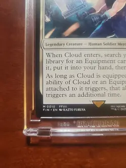 MTG Cloud, Midgar Mercenary -Mythic 0010 - Final Fantasy - Image 4