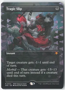 Tragic Slip (Borderless) Normal M Special Guests 22 NM - Image 1