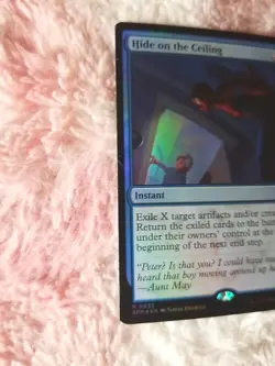 MTG Hide on the Ceiling FOIL #0032 Marvel's Spider-Man Magic The Gathering - Image 2