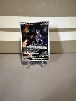 Mewtwo SVP 052 Pokemon TCG Scarlet Violet 151 Black Star Promo Full Art Holo - Image 1