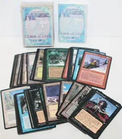 Vintage 1995 Magic The Gathering Ice Age Deckmaster Starter Deck Box Open INC. - Image 1