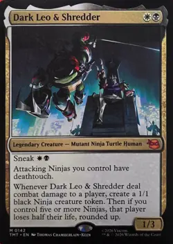 Wizards of the Coast MTG Dark Leo & Shredder 0142 Regular EN 2026 - Image 1