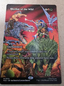 Rhythm of the Wild - (Borderless) Teenage Mutant Ninja Turtles - Mtg - Image 1