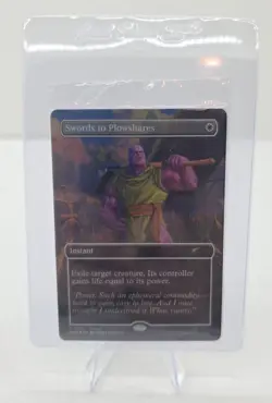 MTG Swords To Plowshares P 0001 PSA Magazine Promo Sealed New Thanos - Image 1