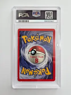 PSA 9 Mint Trainer Deck B Energy Removal 1999 Pokemon Game #92 - Image 2