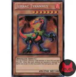 Yugioh Jurrac Tyrannus HA02-EN038 Secret Rare NM - Image 1