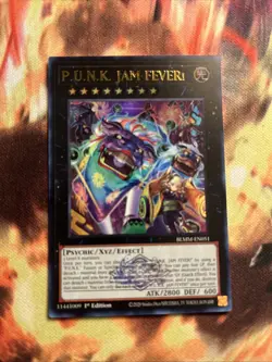 Yugioh P.U.N.K. JAM FEVER! EMBLAZONED Battles of Legend: Monster Mayhem PREORDER - Image 1