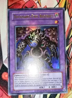 Thousand-Eyes Restrict RP02-EN021 Ultra Rare Unlimited Reprint FOIL Retro Pack 2 - Image 2