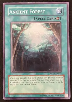 Yu-Gi-Oh ANPR-EN048 Super Rare Unl Ancient Forest - Image 1