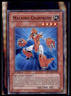 Yu-Gi-Oh Machina Gearframe Machina Mayhem SDMM-EN002 1st Edition Holo - Image 1