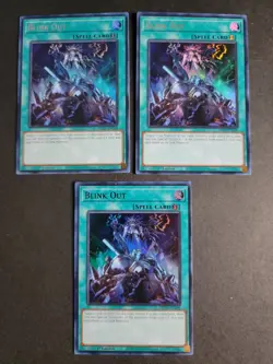 Blink Out (X3) MP25-EN200 Ultra Rare Yugioh 2025 Mega Pack - Image 1