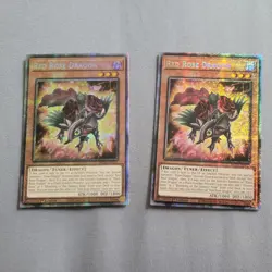 x2 Red Rose Dragon - MP25-EN037 - Starlight Rare - 1st Edition Yu-Gi-Oh! M/NM - Image 1