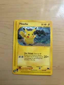 Pokemon Pikachu 84/144 Non-Holo Card Skyridge - Image 1
