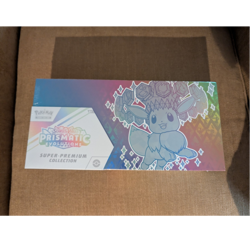 Pokemon TCG Scarlet & Violet Prismatic Evolutions Eevee Super-Premium Box - Image 1