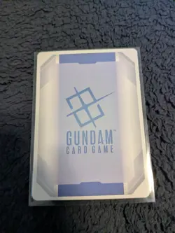 Gundam Card Game Newtype Rising Wing Gundam Zero GD01-024 LR+ Holo Foil - Image 2