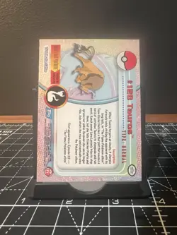 Tauros #128 - Pokemon Topps Series 3 - Blue Logo - NM - Image 2