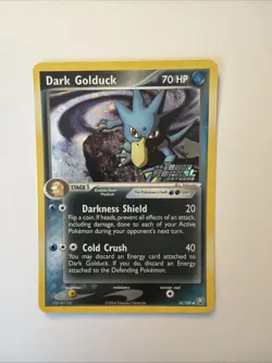 Pokemon Dark Golduck 35/109 Reverse Holo Ex Team Rocket Returns Stamped LP - Image 1
