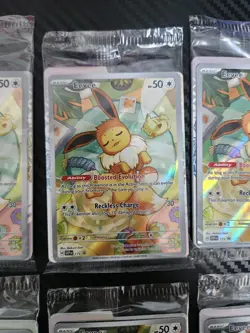 Eevee Promo Card SVP 173 Pokemon Prismatic Evolutions Lot of 6 Sealed! English - Image 3