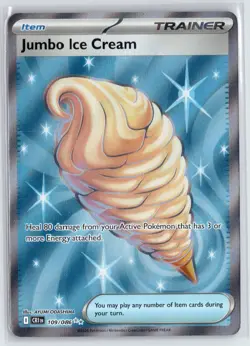 Pokemon ME04: Chaos Rising #109/086 Jumbo Ice Cream NM - Image 1