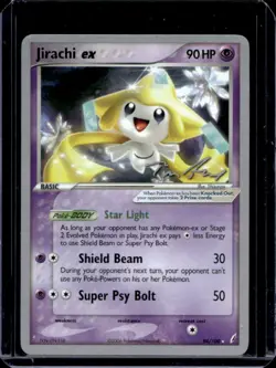 2006 Pokemon EX Crystal Guardians Jirachi Holo #94/100 - Image 1