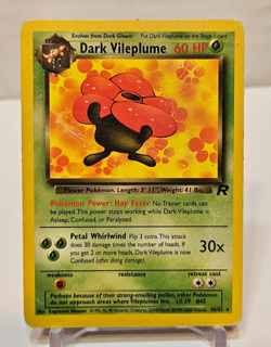 Dark Vileplume 30/82 Rare Unlimited Team Rocket Pokemon 1906 - Image 1
