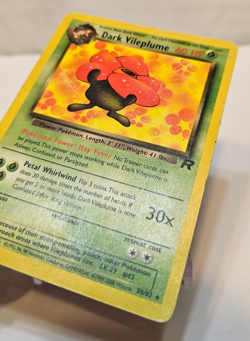 Dark Vileplume 30/82 Rare Unlimited Team Rocket Pokemon 1906 - Image 2