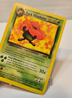 Dark Vileplume 30/82 Rare Unlimited Team Rocket Pokemon 1906 - Image 3