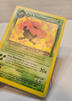Dark Vileplume 30/82 Rare Unlimited Team Rocket Pokemon 1906 - Image 4