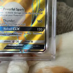 Pokemon TCG Raichu GX SM90 Black Star Promo 2017 Full Art Holo Card CGC 10 - Image 5