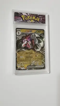 Lycanroc EX in Protective Slab 2023 POKEMON PAL EN-PALDEA Evolved #117/193 - Image 2