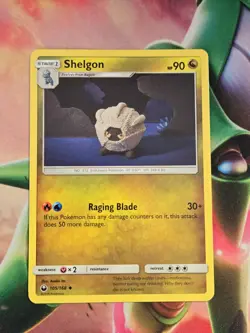 Shelgon 105/168 Celestial Storm Asako Ito Pokemon Light Played - Image 1